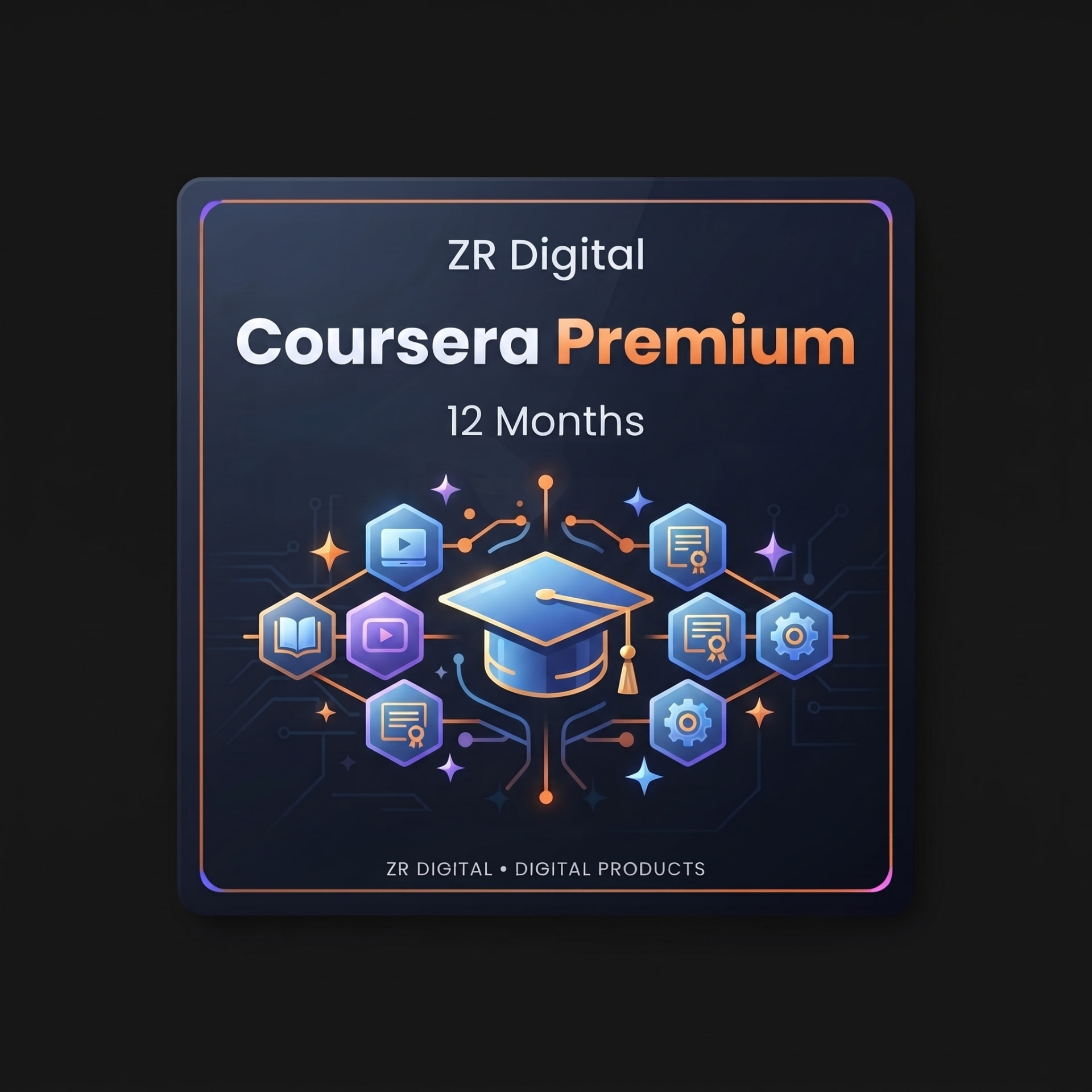 Coursera Premium — 12 mois