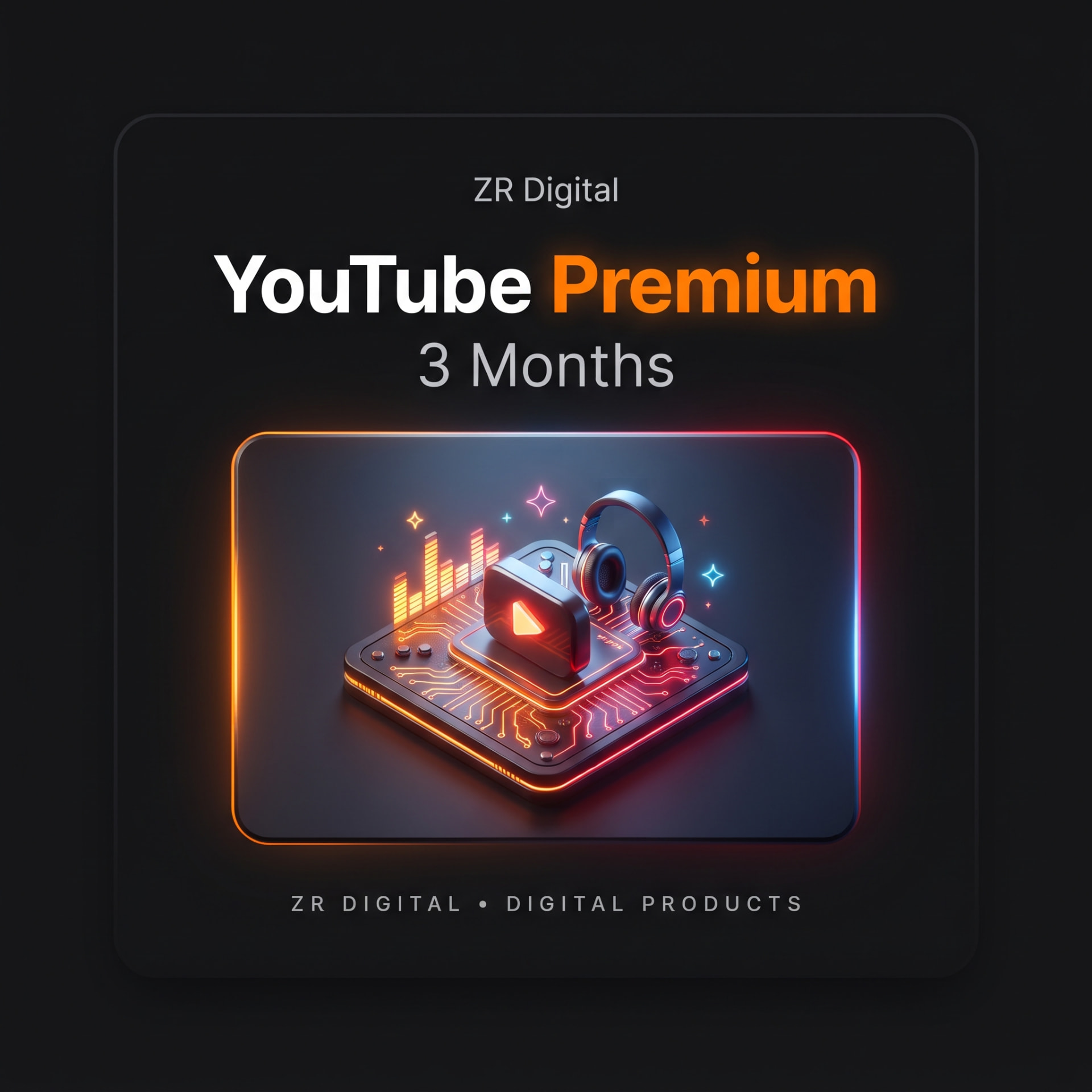 YouTube Premium — 3 mois